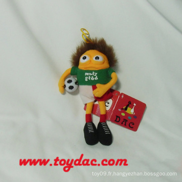 Cadeau de poupée en peluche coupe du monde